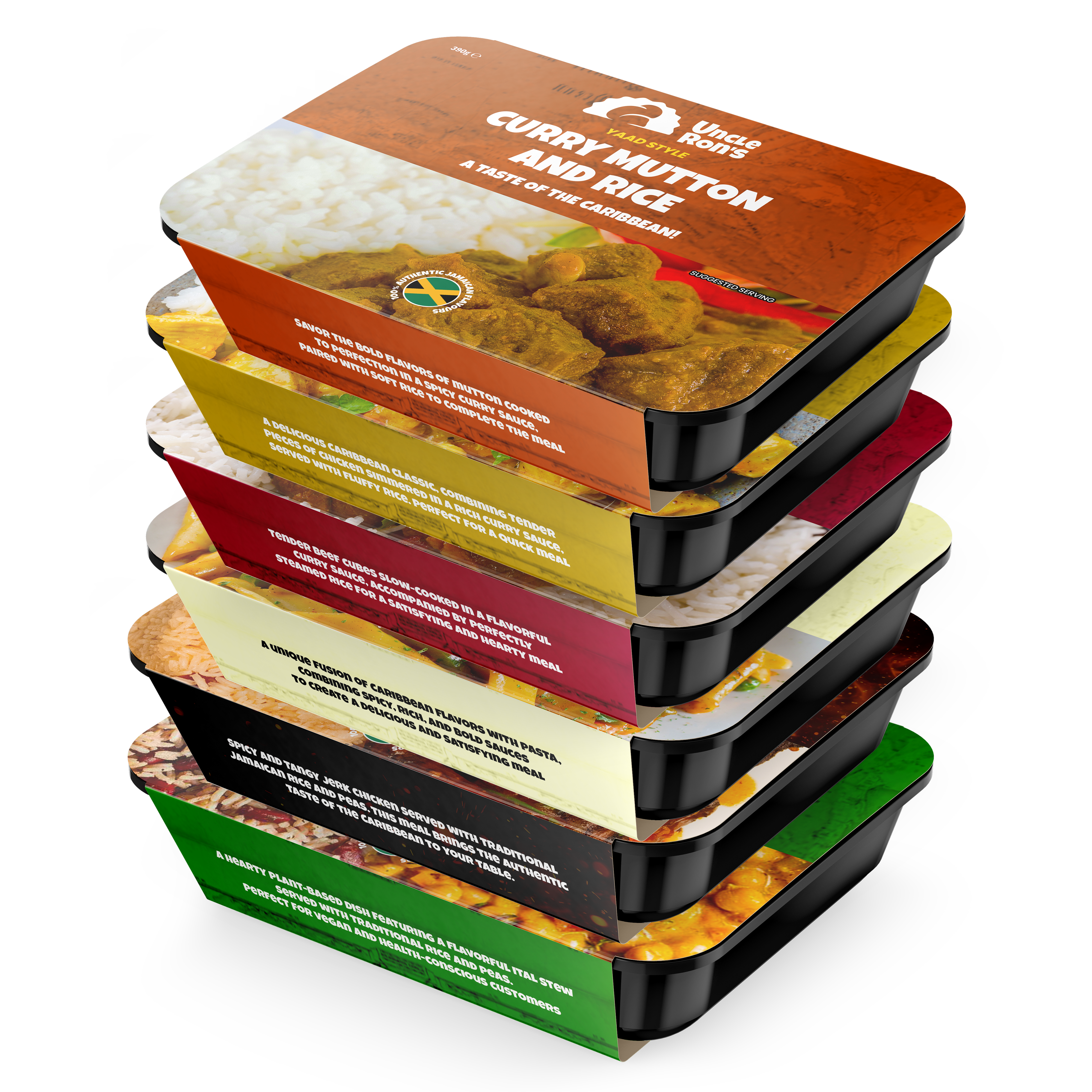 Caribbean Ready Meal Box 6x