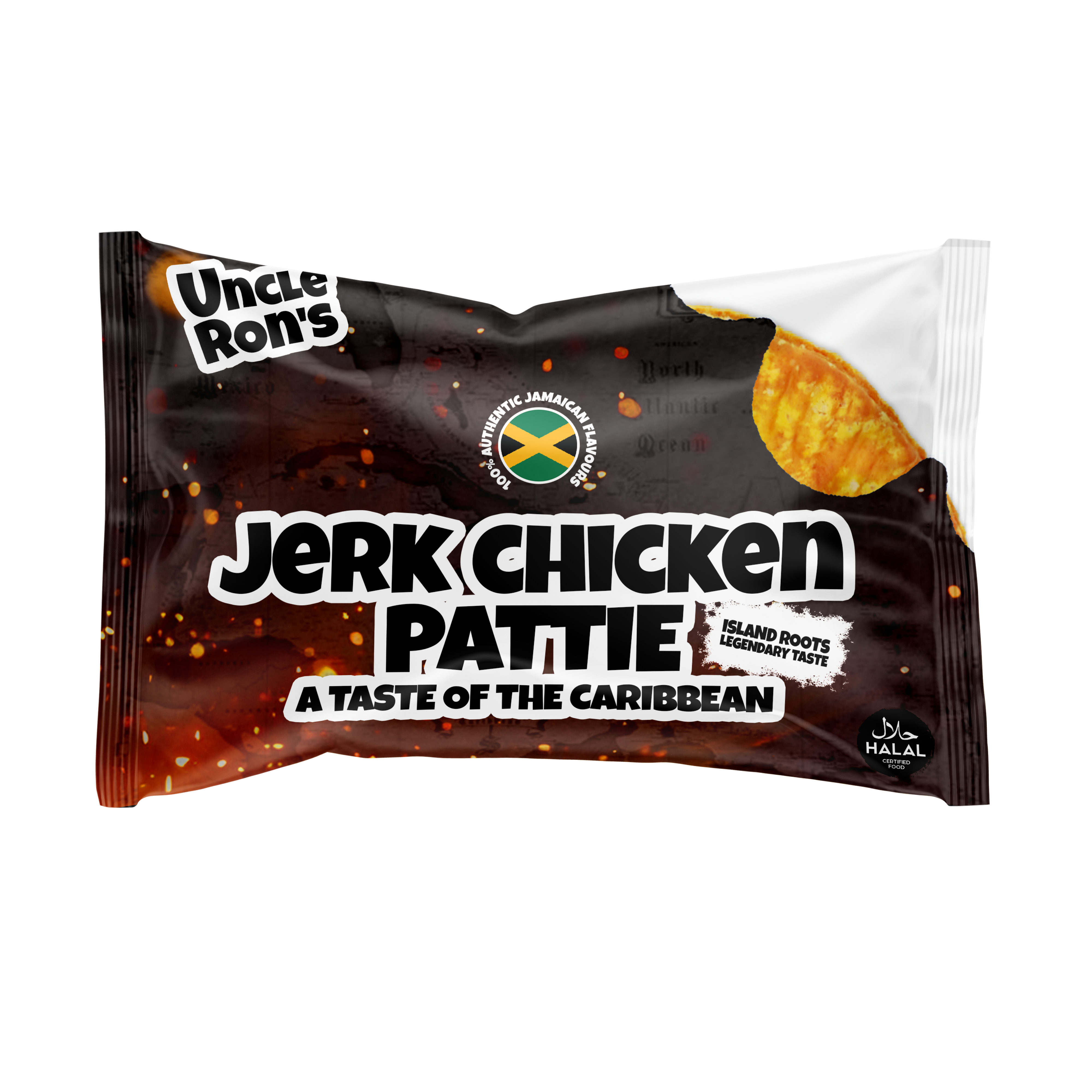 Jerk Chicken Pattie